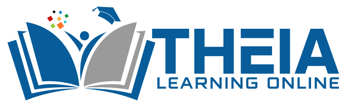 Theia Learning Professional Logo Blue